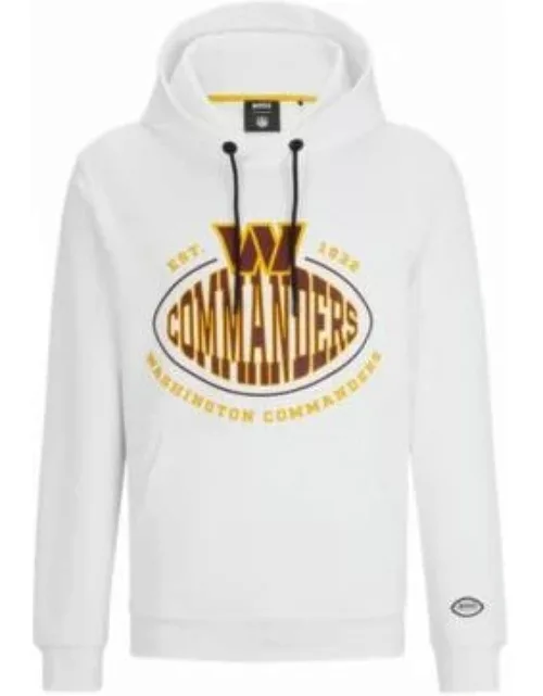 BOSS x NFL cotton-blend hoodie with collaborative branding- Commanders Men's Tracksuit