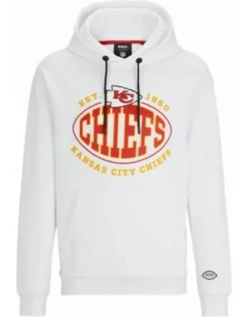 BOSS x NFL cotton-blend hoodie with collaborative branding- Chiefs Men's Tracksuit