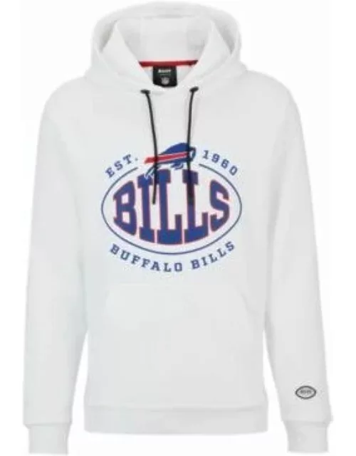 BOSS x NFL cotton-blend hoodie with collaborative branding- Bills Men's Tracksuit