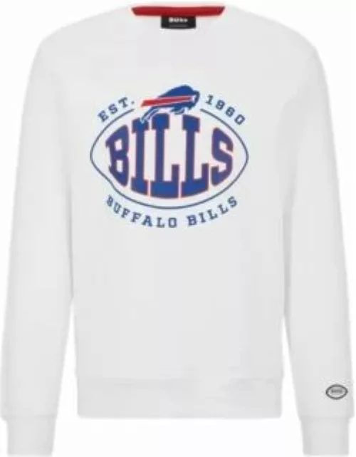 BOSS x NFL cotton-blend sweatshirt with collaborative branding- Bills Men's Tracksuit