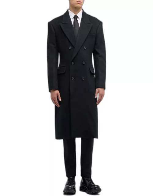 Men's Cashmere-Wool Topcoat