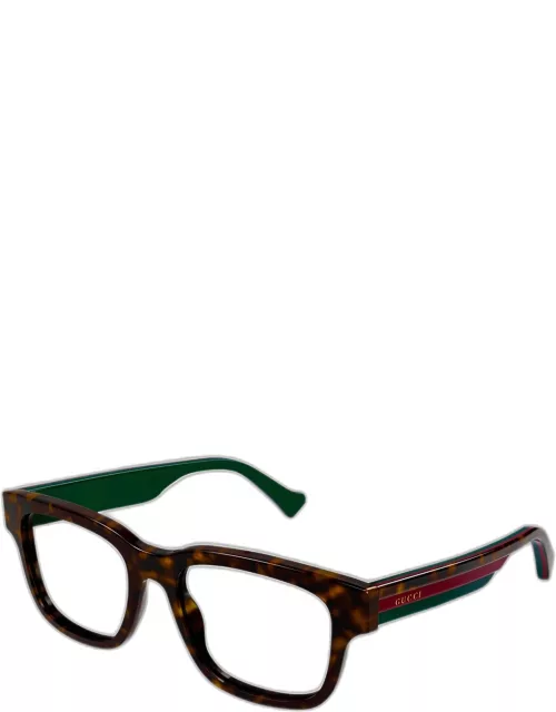 Men's Acetate Square Optical Glasse