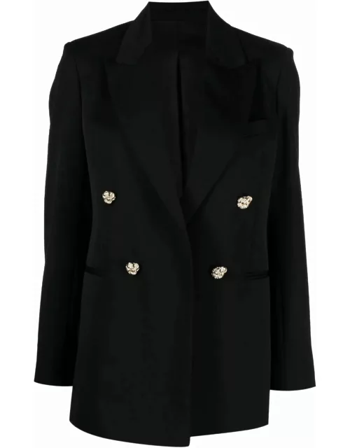 Lanvin Black Double-breasted Jacket