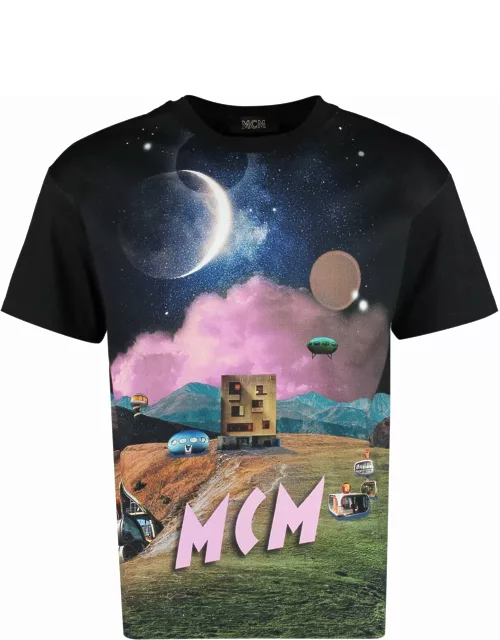 MCM Printed Cotton T-shirt