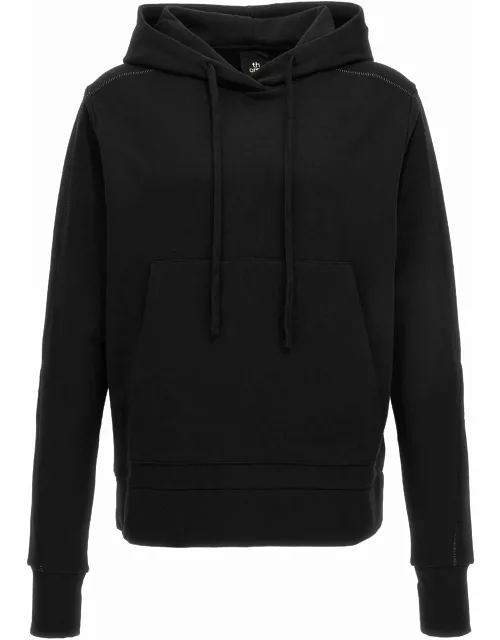 Thom Krom Hoodie With Contrast Stitching