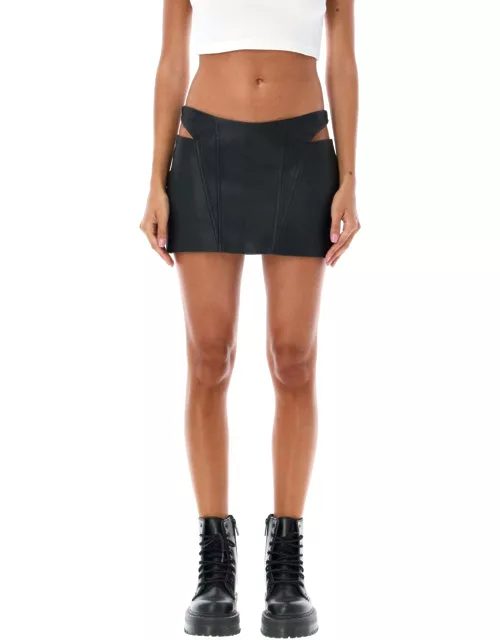 MISBHV Cut-out Mini Skirt