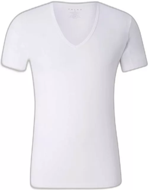 Men's Cotton-Stretch V-Neck T-Shirt