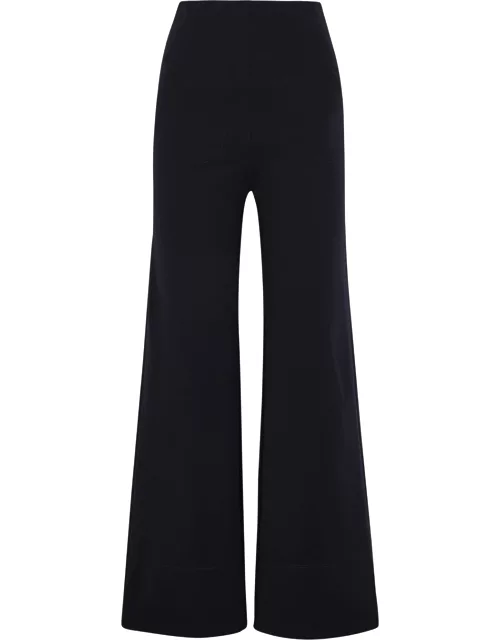 High Extraordinary Stretch-jersey Trousers - Navy