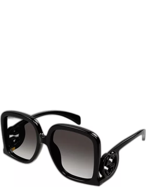 Gradient GG1326S Square Plastic Sunglasse