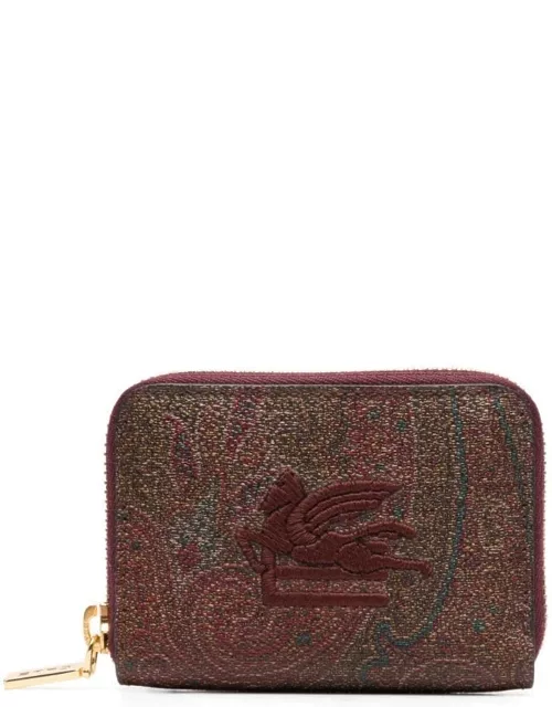 ETRO Pegaso zip-around wallet