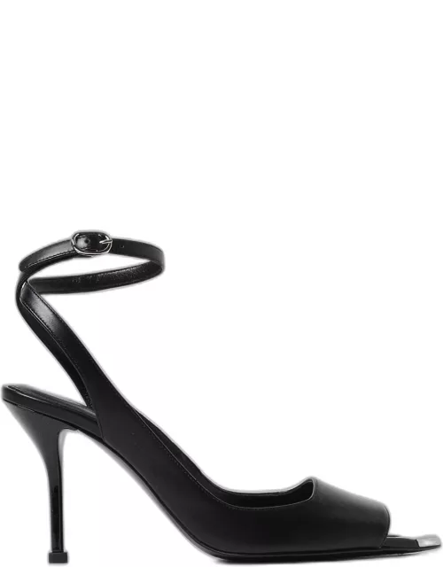 Heeled Sandals ALEXANDER MCQUEEN Woman colour Black