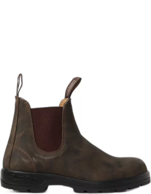 Flat Ankle Boots BLUNDSTONE Woman colour Brown