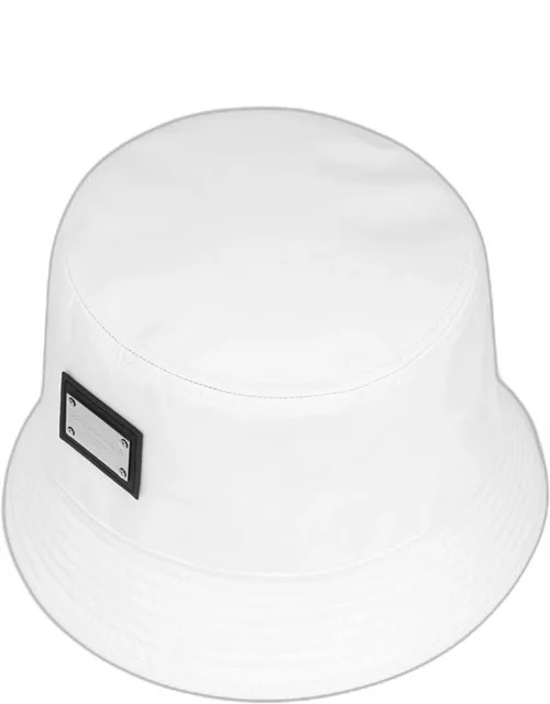 Men's Logo Plaque Bucket Hat