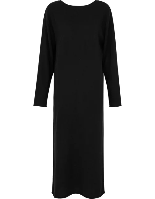 Lisa Yang Tarin Cashmere Midi Dress - Black