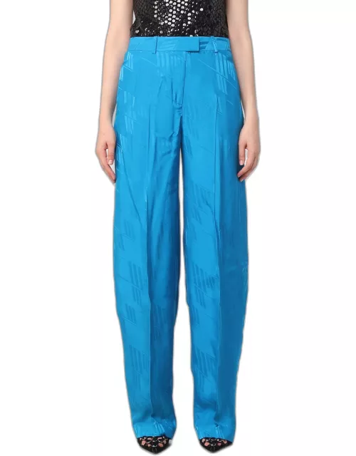 Trousers THE ATTICO Woman colour Turquoise