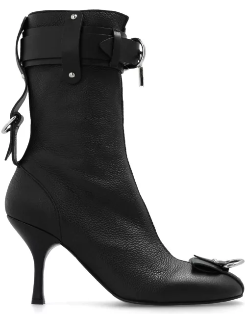 J.W. Anderson Heeled Boots In Leather