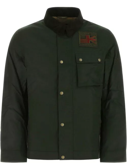 Barbour Dark Green Cotton Padded Jacket