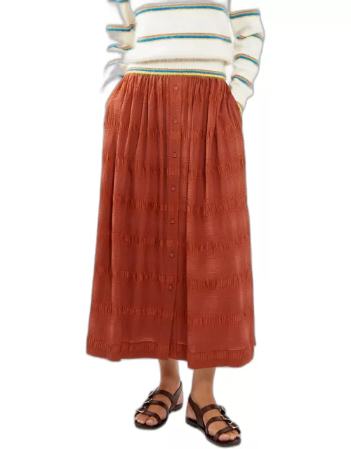 Rachel Comey Modo Skirt Terracotta