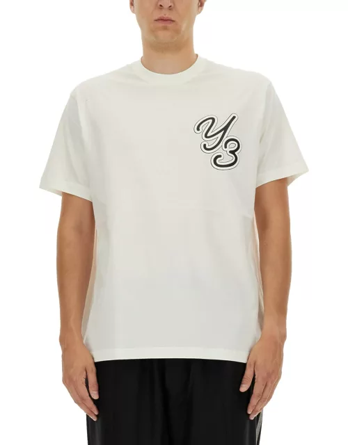 y - 3 t-shirt with logo