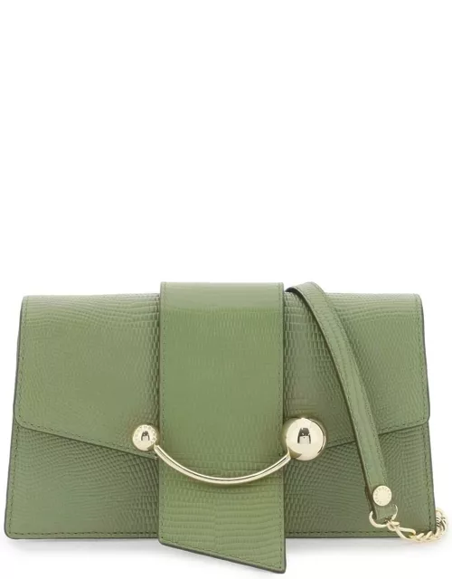 STRATHBERRY 'crescent on a chain' crossbody mini bag