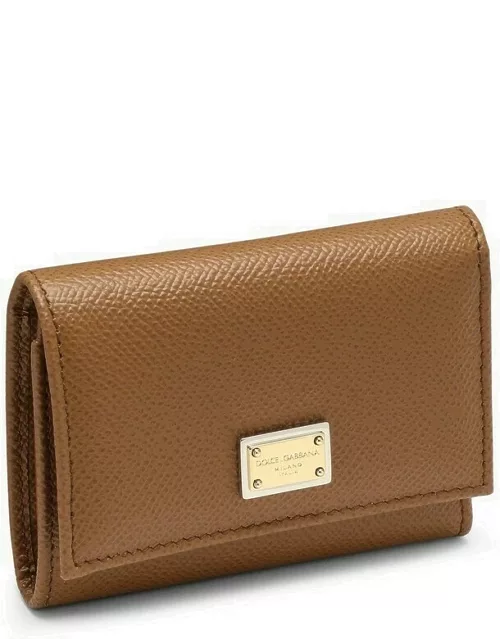 Caramel small Dauphine wallet