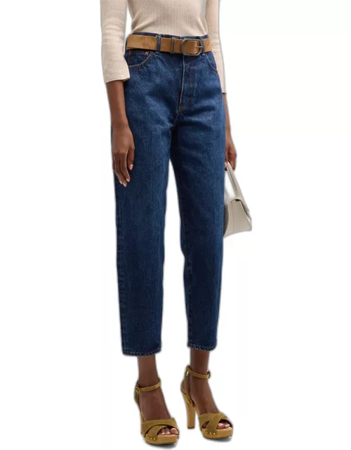 Toolville Cropped Straight-Leg Jean