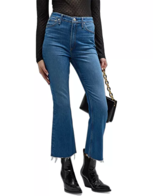 Casey High-Rise Ankle Flare Jean