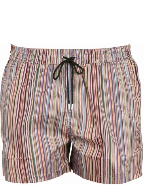 Paul Smith Multicolor Stripes Swimsuit