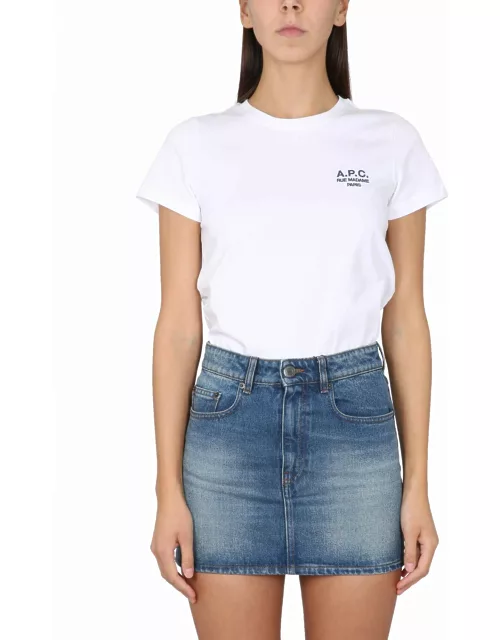 A.P.C. Denise White Cotton T-shirt
