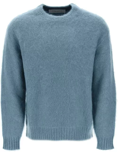 GOLDEN GOOSE 'devis' brushed mohair and wool sweater