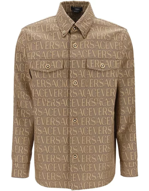 VERSACE Versace Allover overshirt jacket
