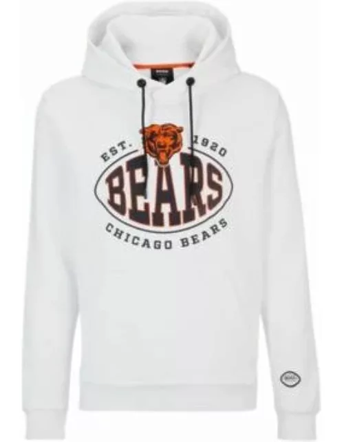 BOSS x NFL cotton-blend hoodie with collaborative branding- Bears Men's Tracksuit