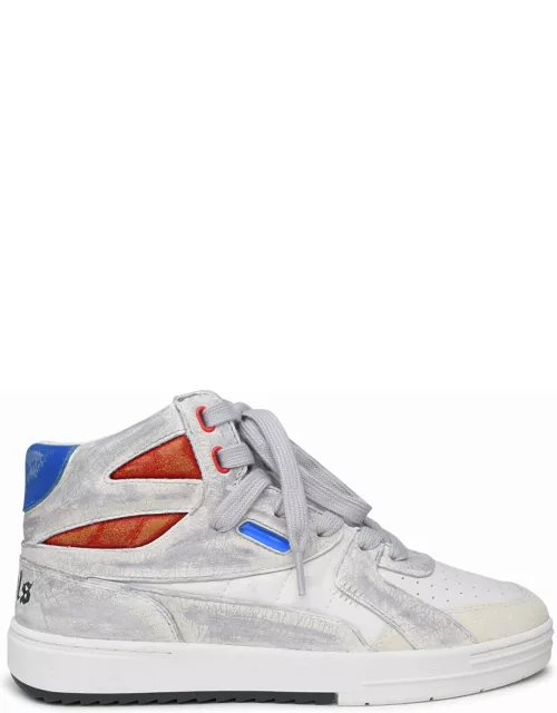 Palm Angels Multicolor University Leather Sneaker