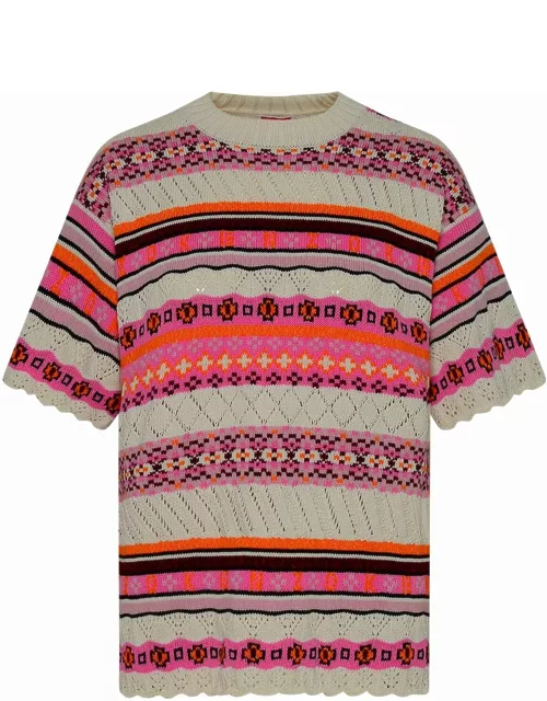 Kenzo Rose Cotton Sweater
