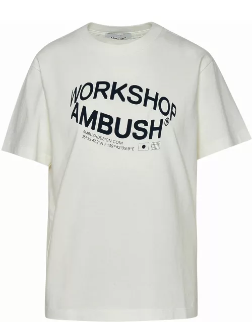 AMBUSH White Cotton T-shirt