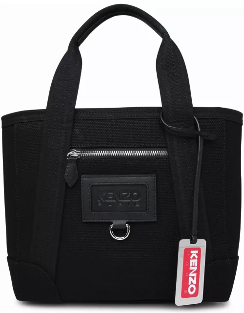 Kenzo Small Bag In Black Fabric