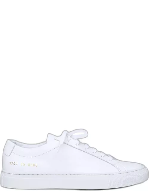 Common Projects White Leather Achilles Sneaker