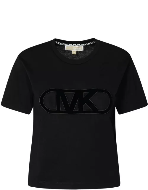 MICHAEL Michael Kors Flocked Logo T-shirt