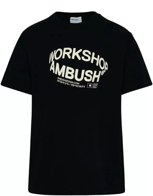 AMBUSH Black Cotton T-shirt
