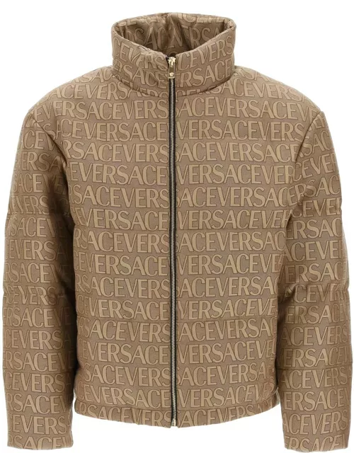 Versace Allover Down Jacket