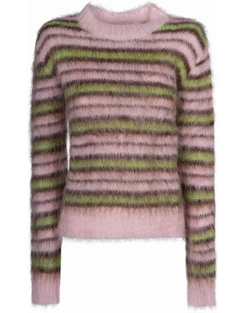 Marni Iconic Brushed Stripes Sweater