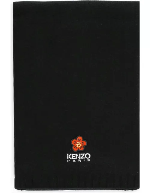 Kenzo Boke Flower Wool Scarf