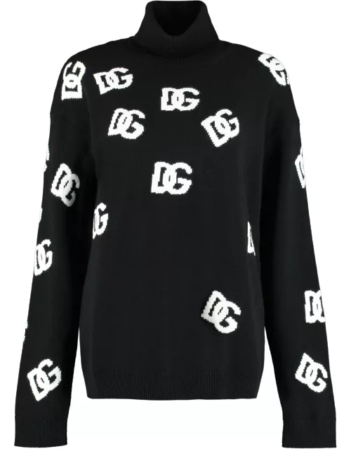 Dolce & Gabbana Wool Turtleneck Sweater