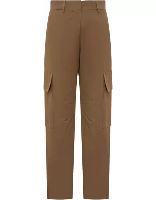 Palm Angels suit Cargo Brown Cotton Blend Trouser
