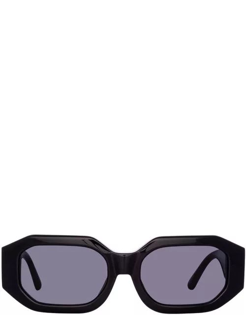Linda Farrow Attico45 Black / Silver Sunglasse
