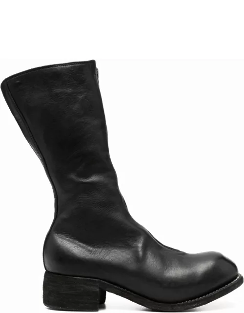Guidi Mid Front Zip Boot