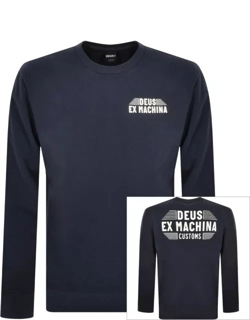 Deus Ex Machina Fender Sweatshirt Navy