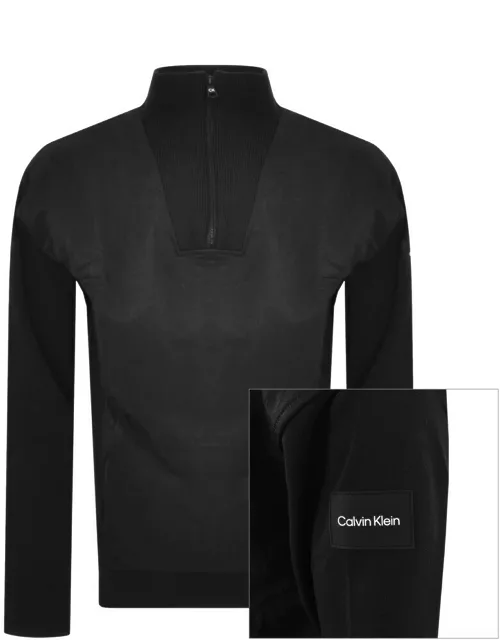Calvin Klein Mix Media Jacket Black