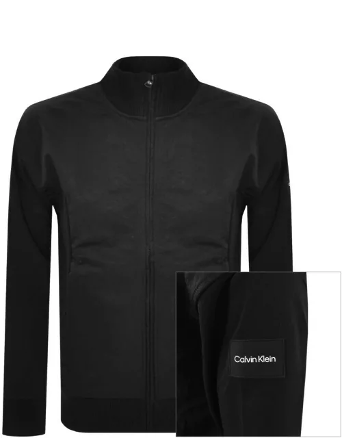 Calvin Klein Mix Media Jacket Black