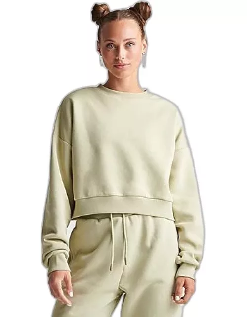 Women's Cropped Crewneck Sweatshirt